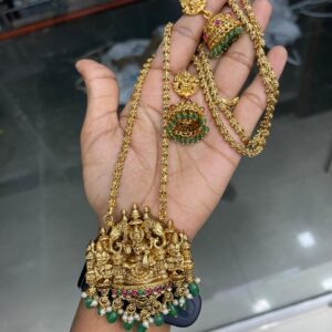 30 INCHES DOLLAR CHAIN IN ANTIQUE PENDANT MF5126