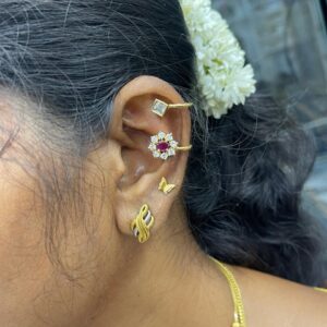 2 LINE EAR CUFF MODEL MF5119