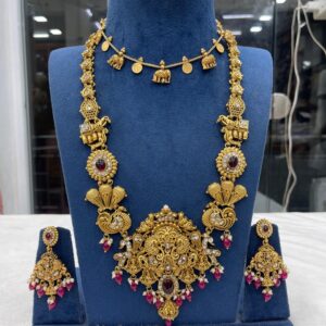 HEAVY HARAM WITH MATCHING NECKSET  MF5082