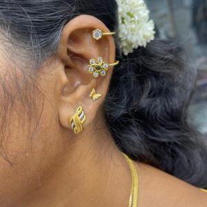 2 LINE EAR CUFF MODEL MF5119
