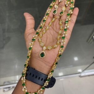 PREMIUM QUALITY HARAM WITH NECKSET MF5126