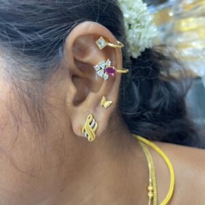 2 LINE EAR CUFF MODEL MF5119