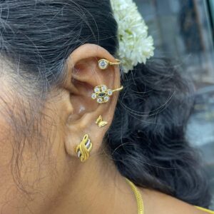 2 LINE EAR CUFF MODEL MF5119