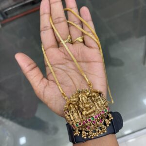 3D PENDANT DOLLAR CHAIN MF5161