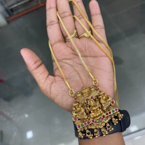 3D PENDANT DOLLAR CHAIN MF5161