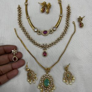 PREMIUM QUALITY AD STONE 3 NECKSET MF5144