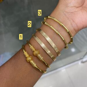 REGULAR WEAR IN ORIGINAL GOLD LOOK BANGLE MF5189