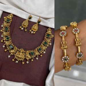 NECKSET WITH BANGLE COMBO MF5181