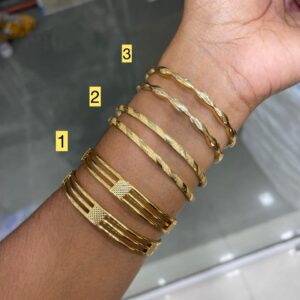 REGULAR WEAR IN ORIGINAL GOLD LOOK BANGLE MF5189