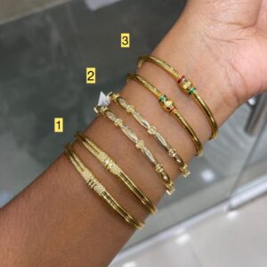 REGULAR WEAR IN ORIGINAL GOLD LOOK BANGLE MF5189