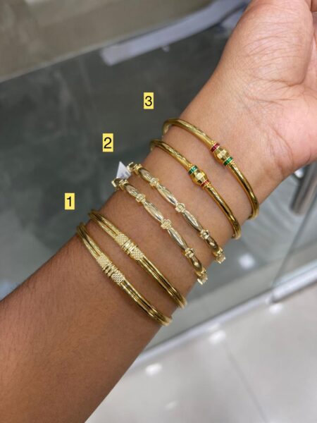 REGULAR WEAR IN ORIGINAL GOLD LOOK BANGLE MF5189