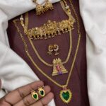 3 NECKSET WITH MATCHING EARING COMBO JUST RS.499 ONLY MF5193