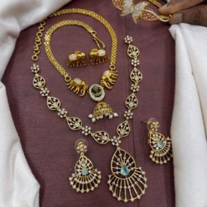 2 NECKSET + 2 PAIR EARING + 1 BRACELET MF5208