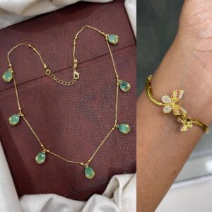 FANCY NECKSET WITH BRACELET COMBO MF5192