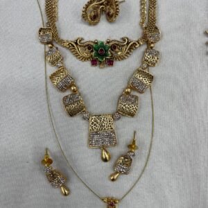 3 NECKSET WITH MATCHING EARING MF5197