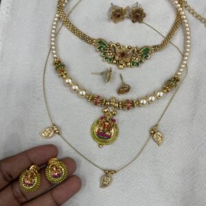 3 NECKSET WITH MATCHING EARING MF5197