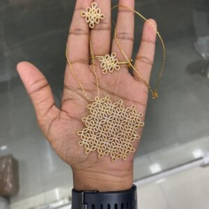 ATTIGAI WITH REMOVABLE PENDANE/ MF5176 2 pair EARING MF5167