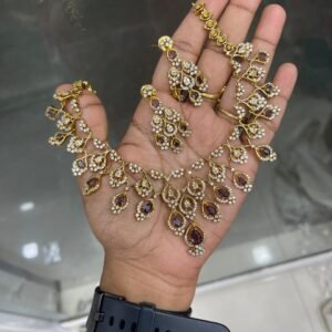 AD STONE GOLD REPLICA NECKSET MF5231