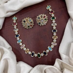 PREMIUM QUALITY GOLD REPLICA NECKSET MF5233