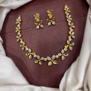 PREMIUM QUALITY GOLD REPLICA NECKSET MF5233