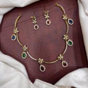 PREMIUM QUALITY GOLD REPLICA NECKSET MF5233