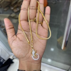 GOLD / DIAMOND REPLICA NECKSET MF5215