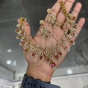 AD STONE GOLD REPLICA NECKSET MF5231