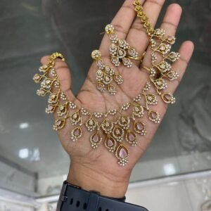 AD STONE GOLD REPLICA NECKSET MF5231