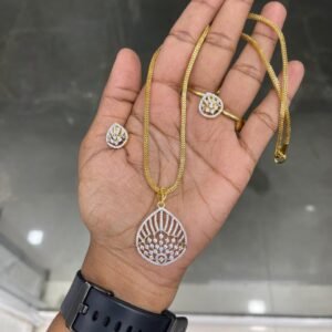 GOLD / DIAMOND REPLICA CHAIN MF5214