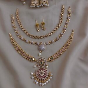 3 PREMIUM NECKSET IN SINGLE COMBO MF5129