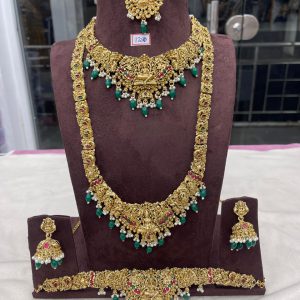 SEMI BRIDAL COLLECTION  MF5274- GREEN HANDGING SIMPLE