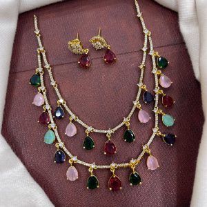 PREMIUM TWO LINE NECKSET MF5268