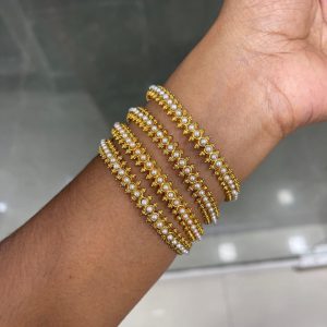 BANGLE COLLECTION MF5279 – PEARL ( MENTIONED PRICE IS FOR 2 BANGLE)