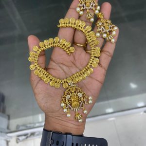 PREMIUM CLEARANCE 50% OFFER-  PRICE MFE002- COIN LAKSHMI PENDANT