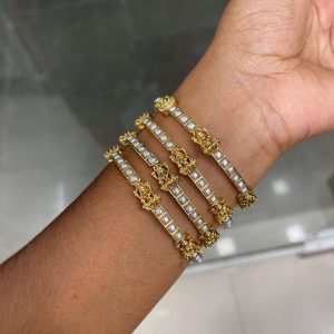 BANGLE COLLECTION MF5279 – LAKSHMI PEARL ( MENTIONED PRICE IS FOR 2 BANGLE)