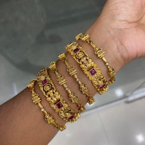 BRIDE BANGLE COMBO MF5295 – LAKSHMI SQUARE – SIDE BANGLE KAMBI LAKSHMI