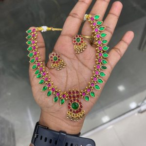 BUDGET NECKSET COLLECTION MF5296 – LEAF MULTI