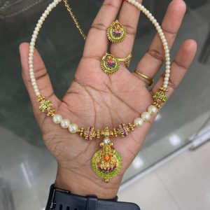 BUDGET NECKSET COLLECTION MF5296 – FLEXIBLE PEARL