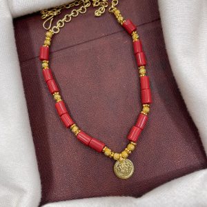 ANTIQUE BUDGET COLLCETION  MF5289 – CORAL LAKSHMI