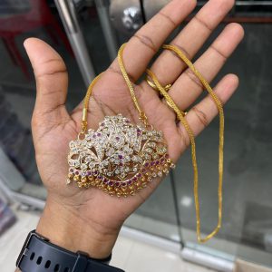 DOLLAR CHAIN COLLECTION MF5282 (INV)- MULTI PEACOCK