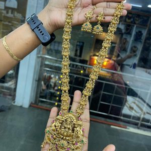 TRENDING HARAM MF5299 (INV)- LAKSHMI PENDANT