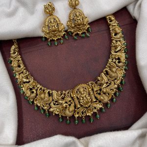 VIRAL COLLECTION NECKSET MF5251 (INV) – GREEN HANGING