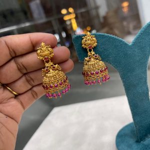 New launching EARING. MF5300 – LAKSHMI PEACOCK CRYSTAL BEADS