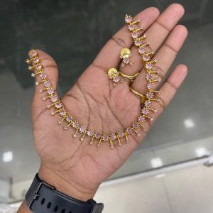 CUTE PREMIUM NECKSET IN FANCY COLUR MF5251 – MILD PINK