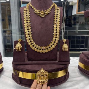 U SHAPE HARAM WITH MATCHING NECKSET AND HIPBELT MF5288 – STONE U HARAM