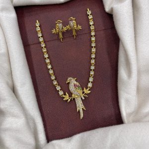 WHOLESALE RATE FOR GOLD DIAMOND REPLICA MFE006 (INV)-PARROT