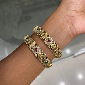 BANGLE COLLECTION MF5295 – LAKSHMI WHITE FLOWER