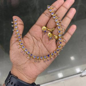 CUTE PREMIUM NECKSET IN FANCY COLUR MF5251 – LAVENDAR