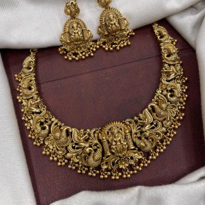 VIRAL COLLECTION NECKSET MF5251 (INV) – GOLDEN HANGING